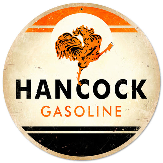 Hancock Gasoline Vintage Sign