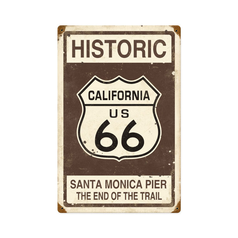 Historic 66 Vintage Sign