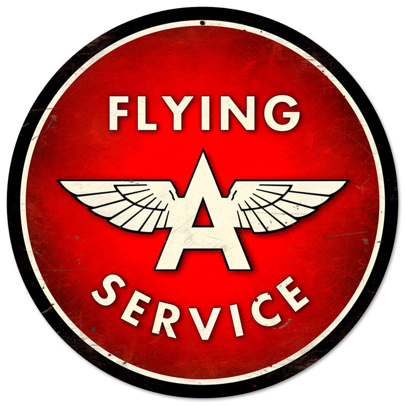 Flying A Service Vintage Sign