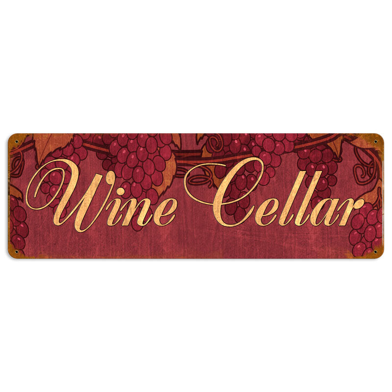 Wine Cellar Vintage Sign