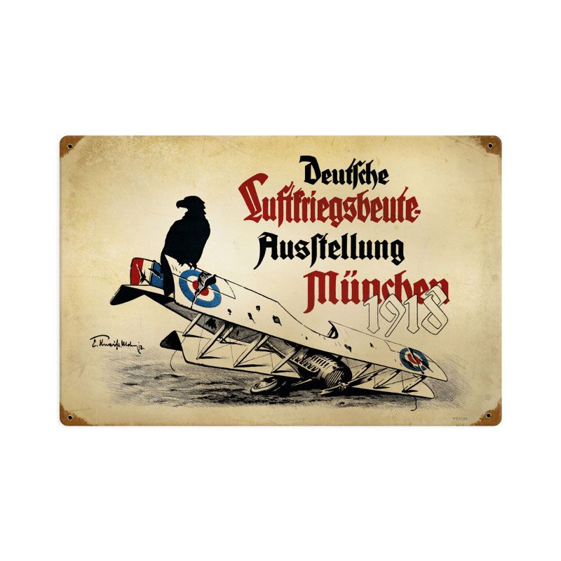 German Eagle Vintage Sign