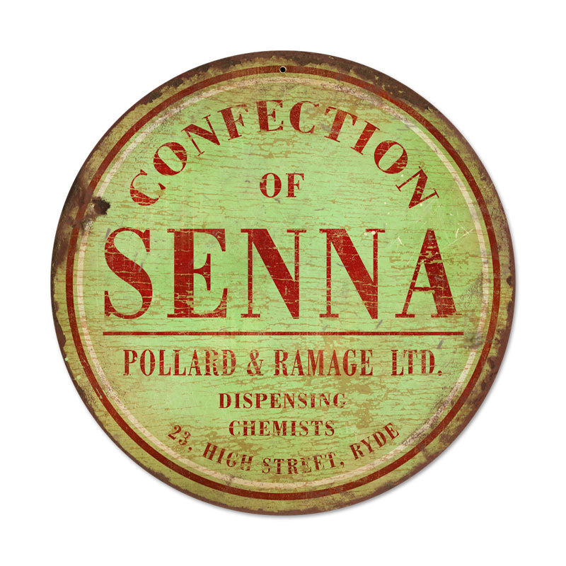 Connection Of Senna Vintage Sign