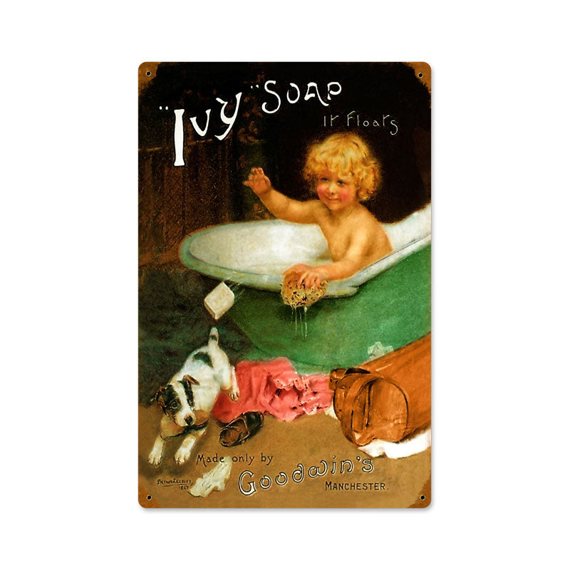 Ivy Soap Vintage Sign