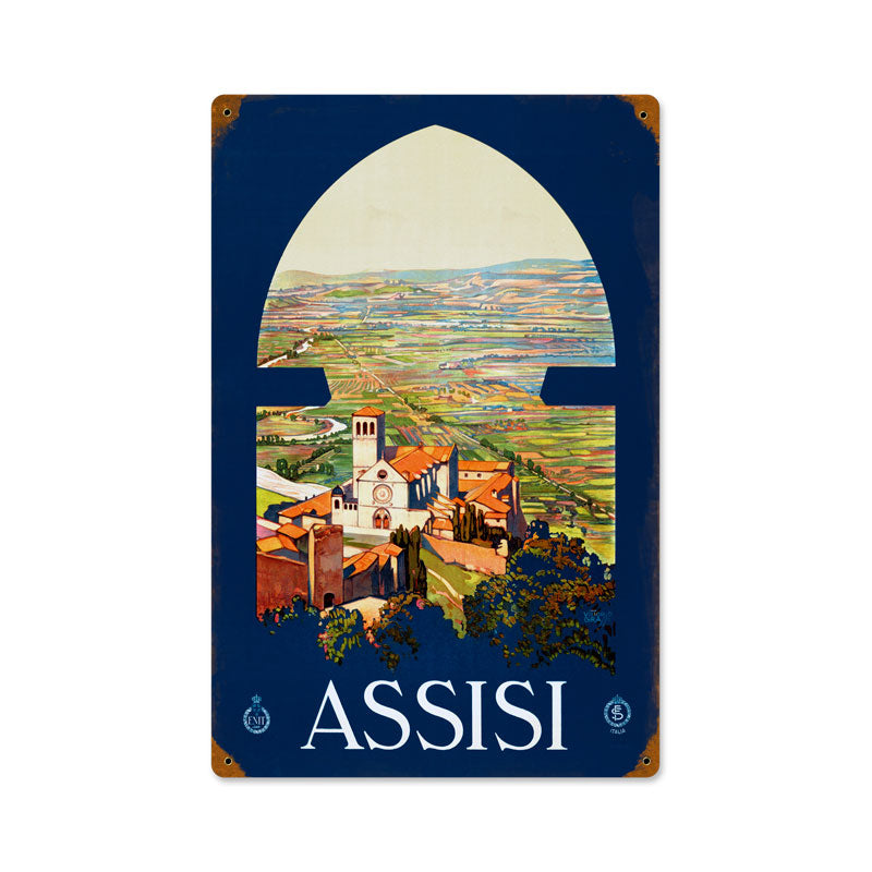 Assisi Vintage Sign
