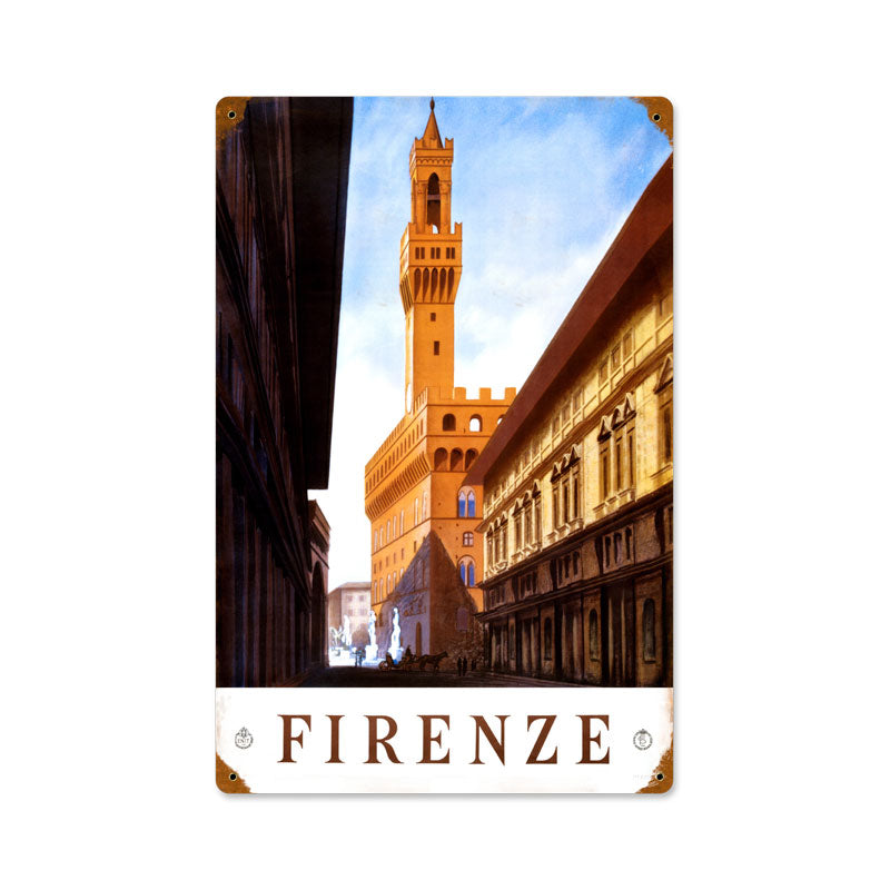 Florence Firenze Vintage Sign