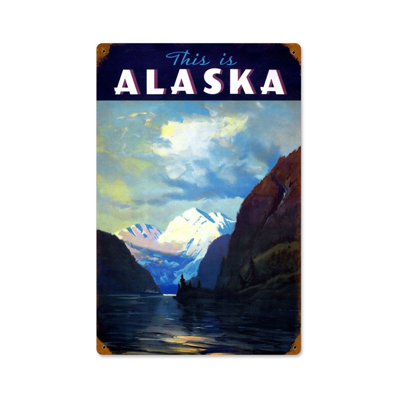 This Is Alaska Vintage Sign