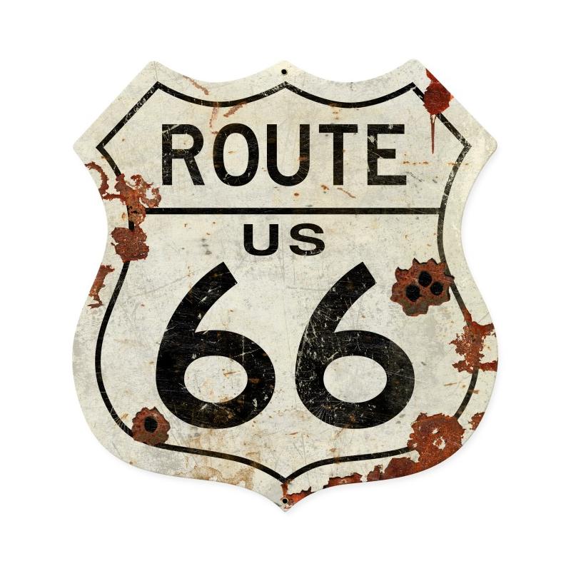 Route US 66 Vintage Sign