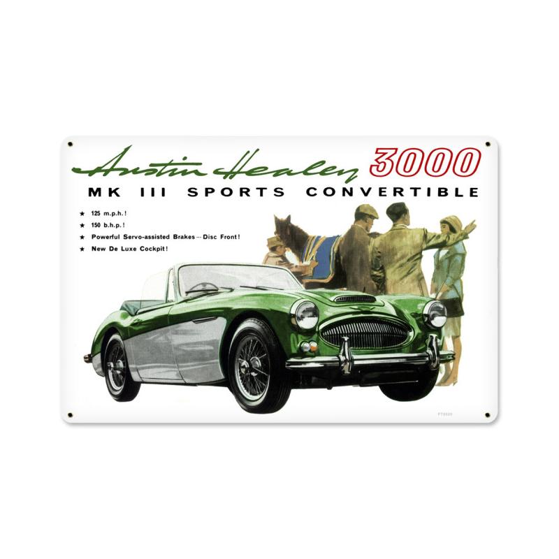 Austin Healey 3000 Vintage Sign