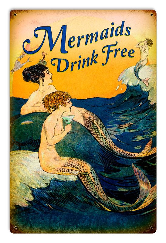 Mermaids Drink Free