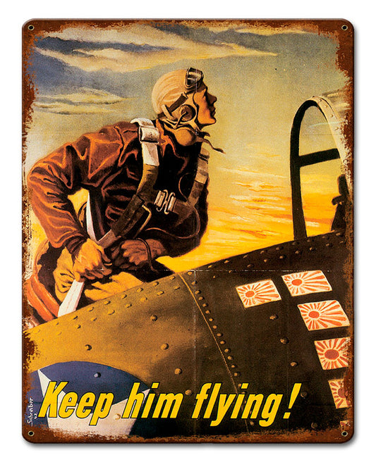 Keep Him Flying Vintage