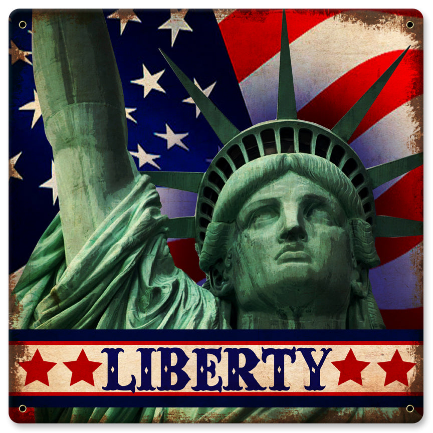 Liberty Vintage Sign