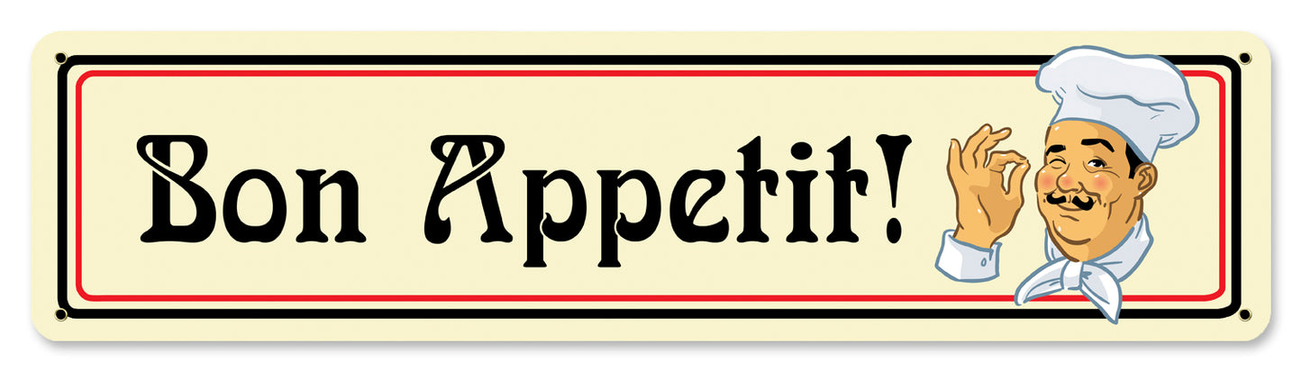 Bon Appetit Vintage Sign