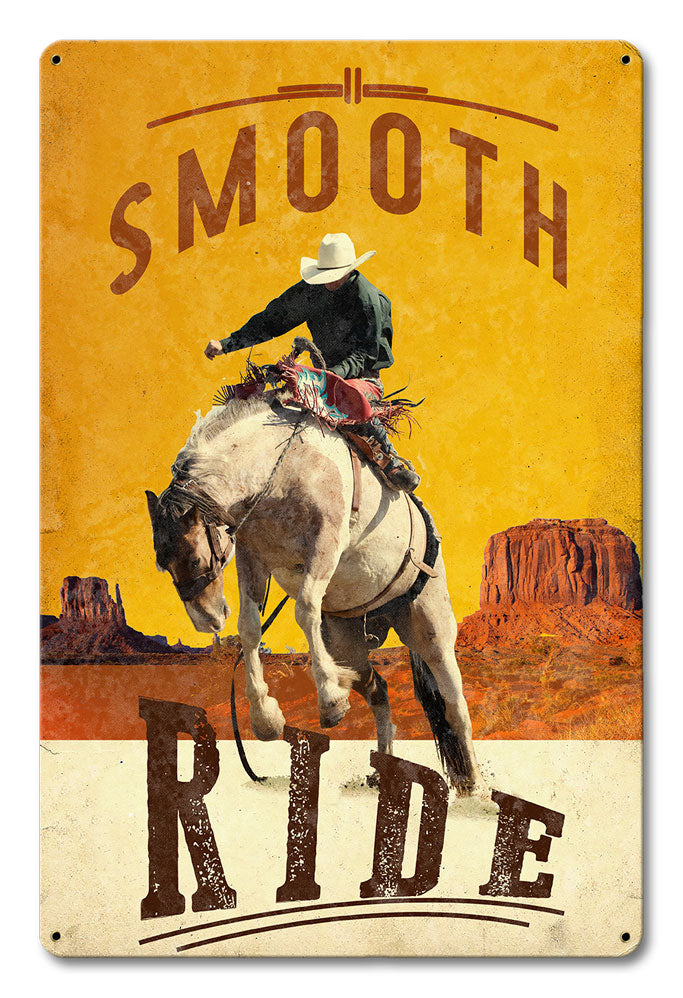 Smooth Ride Vintage Sign
