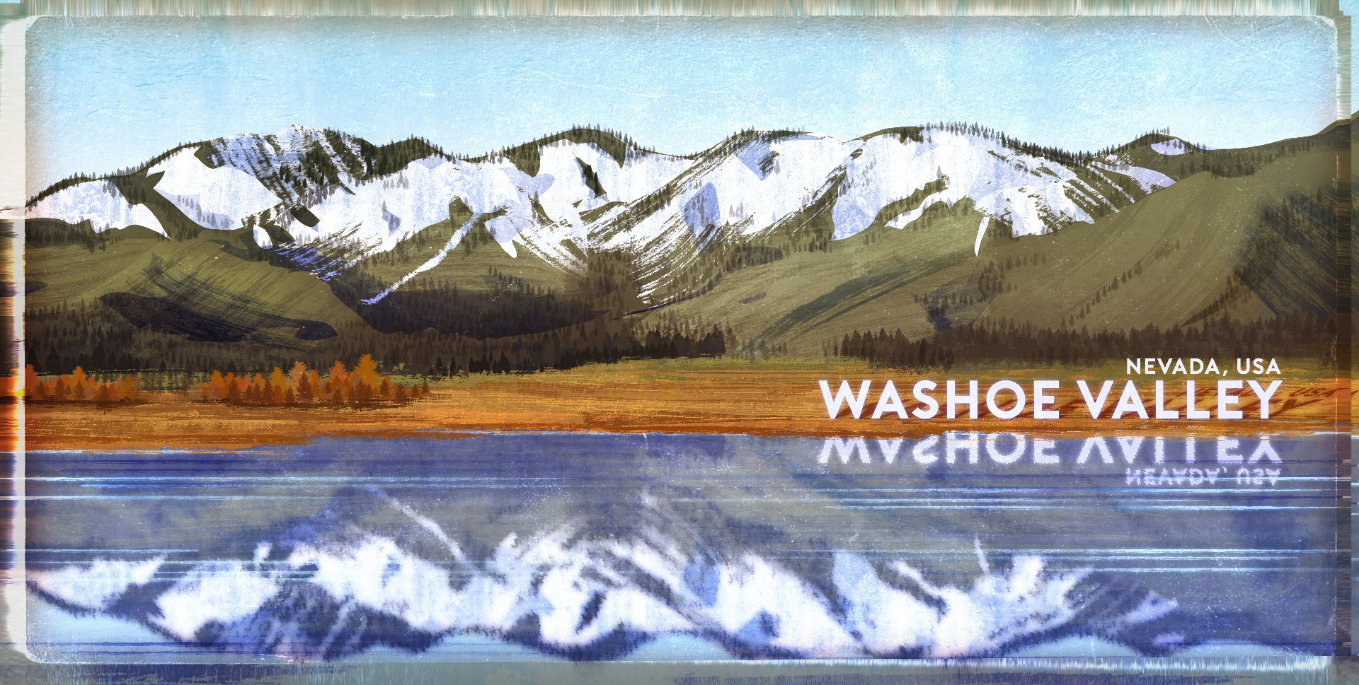 Washoe Valley Vintage Sign