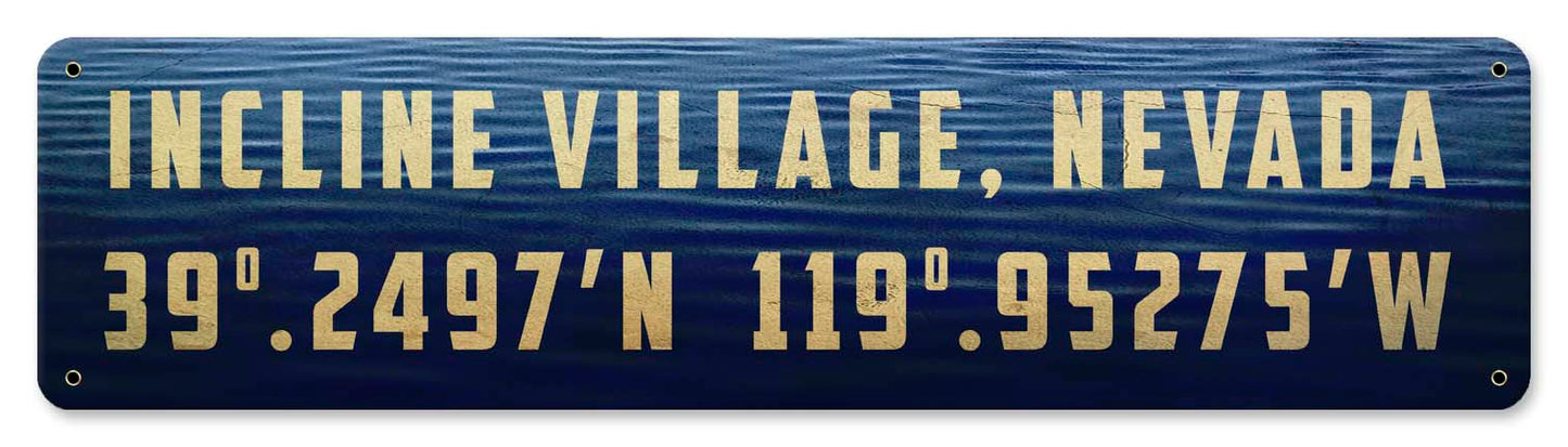 Incline Village Vintage Sign