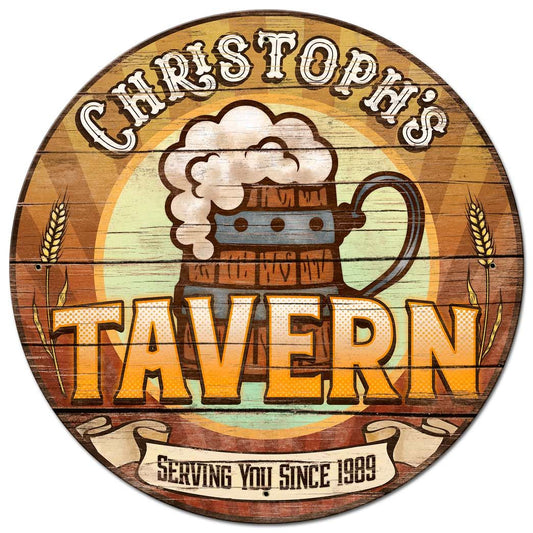 Tavern  Vintage Sign - Personalized