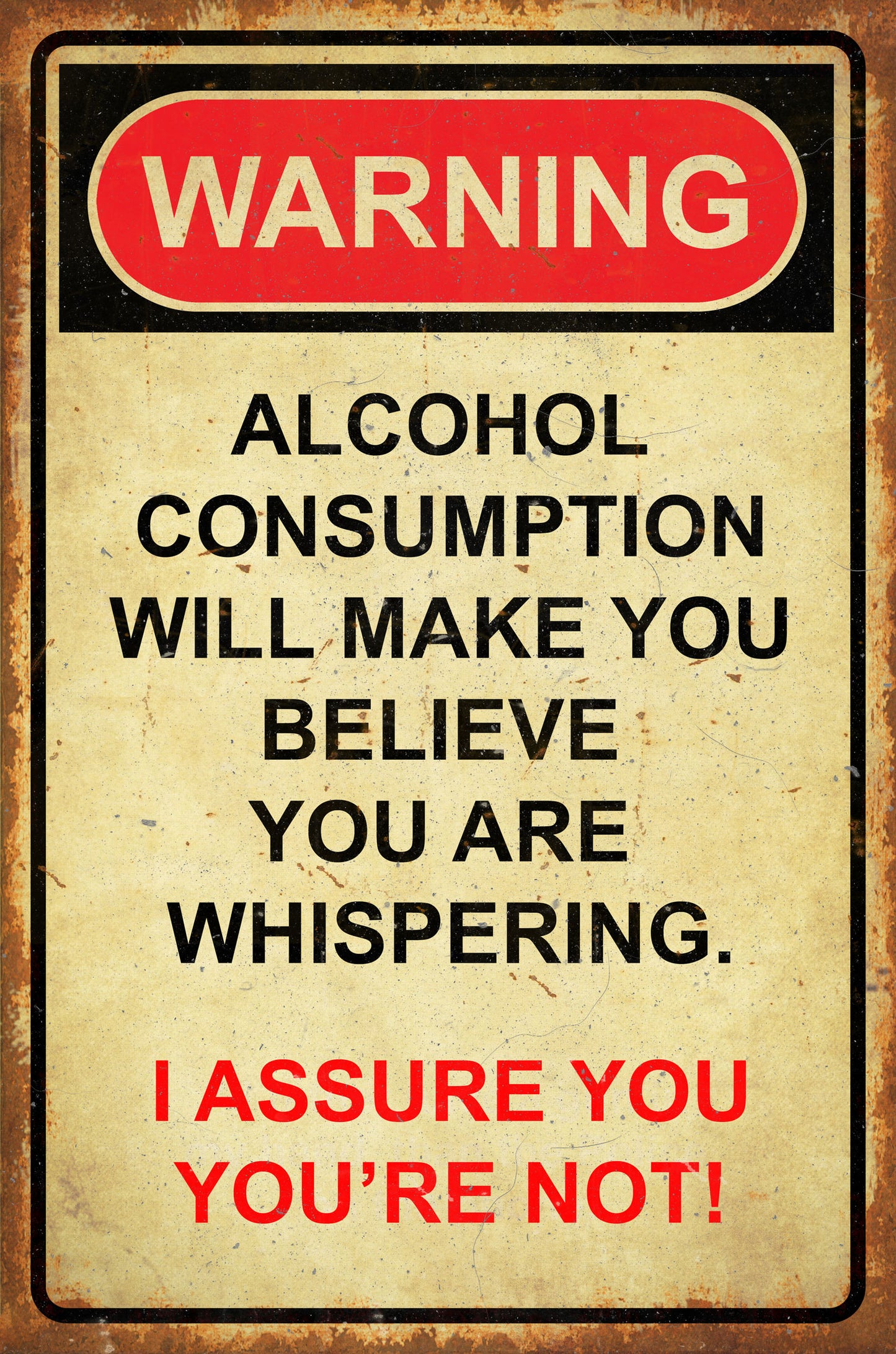 Warning Alcohol Consumption