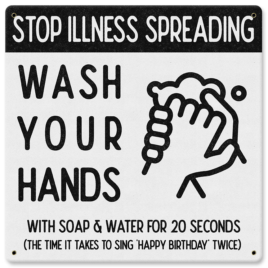 Stop Illness Wash Hands