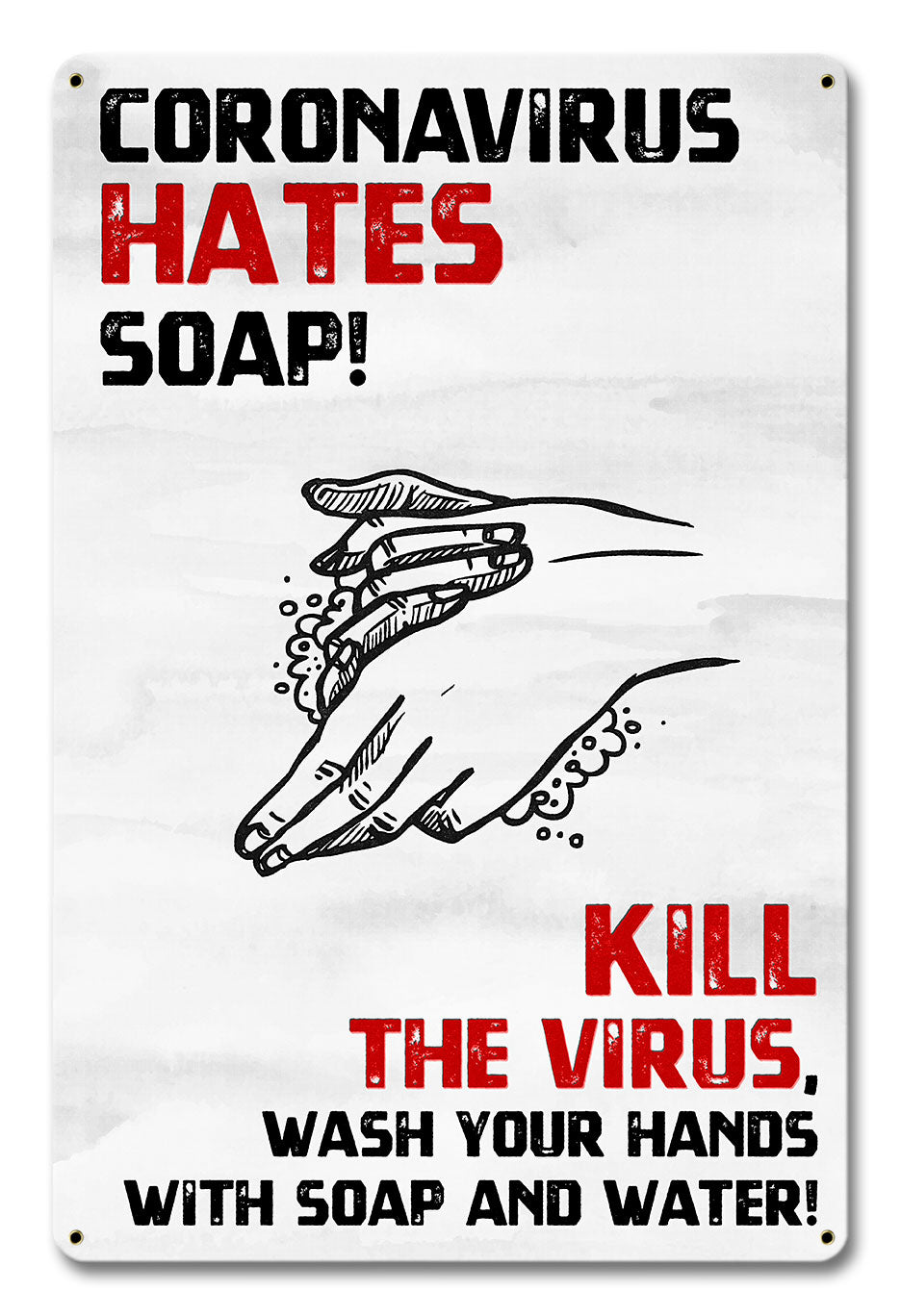 Coronavirus Hates Soap
