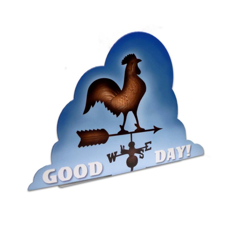 Good Day Topper Vintage Sign