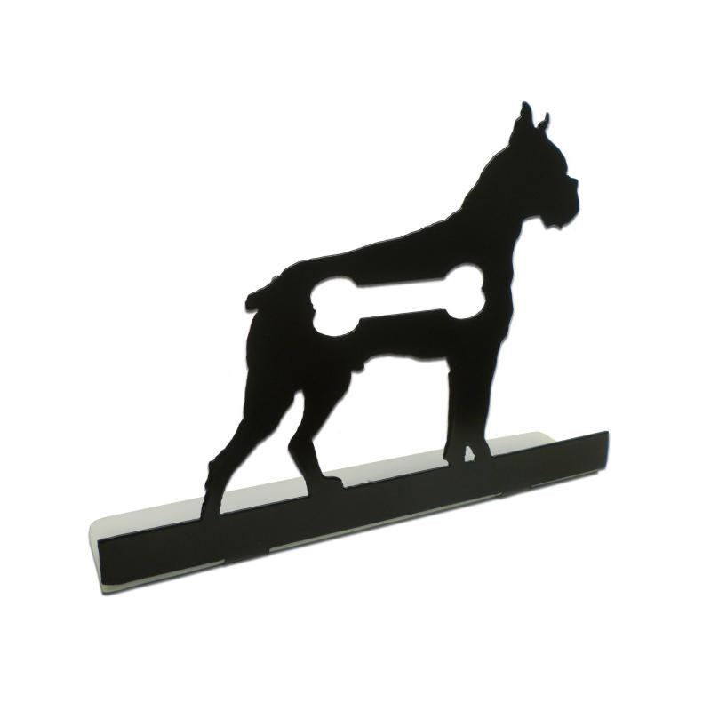 Boxer Silhouette Topper Vintage Sign