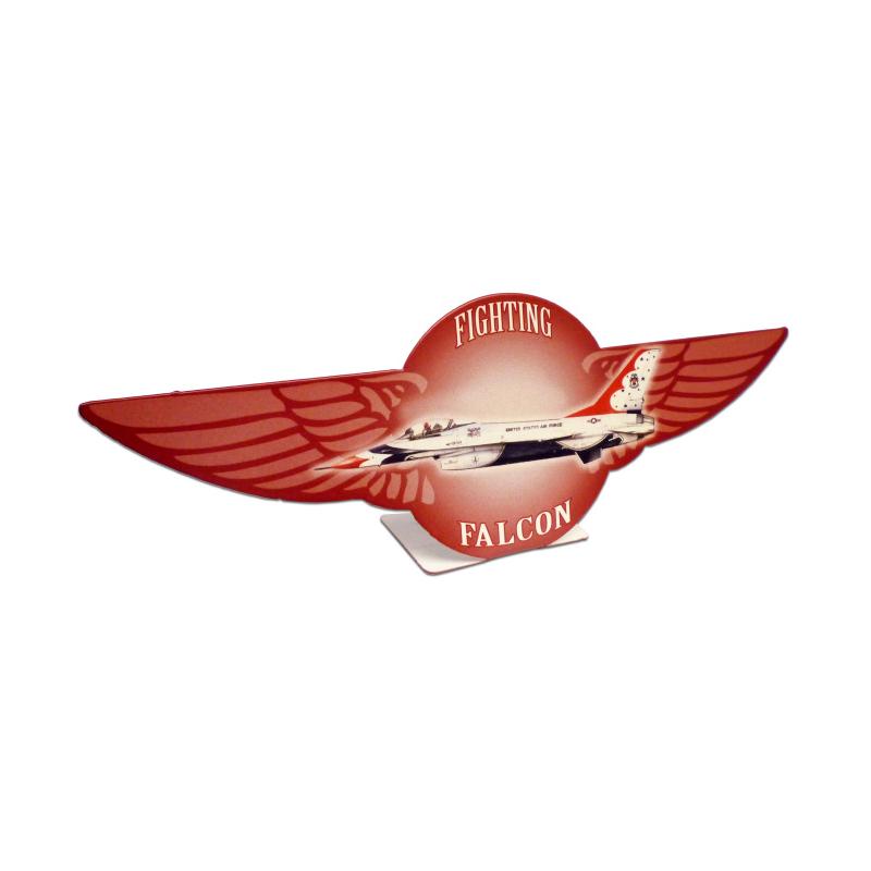 Fighting Falcon Topper Vintage Sign