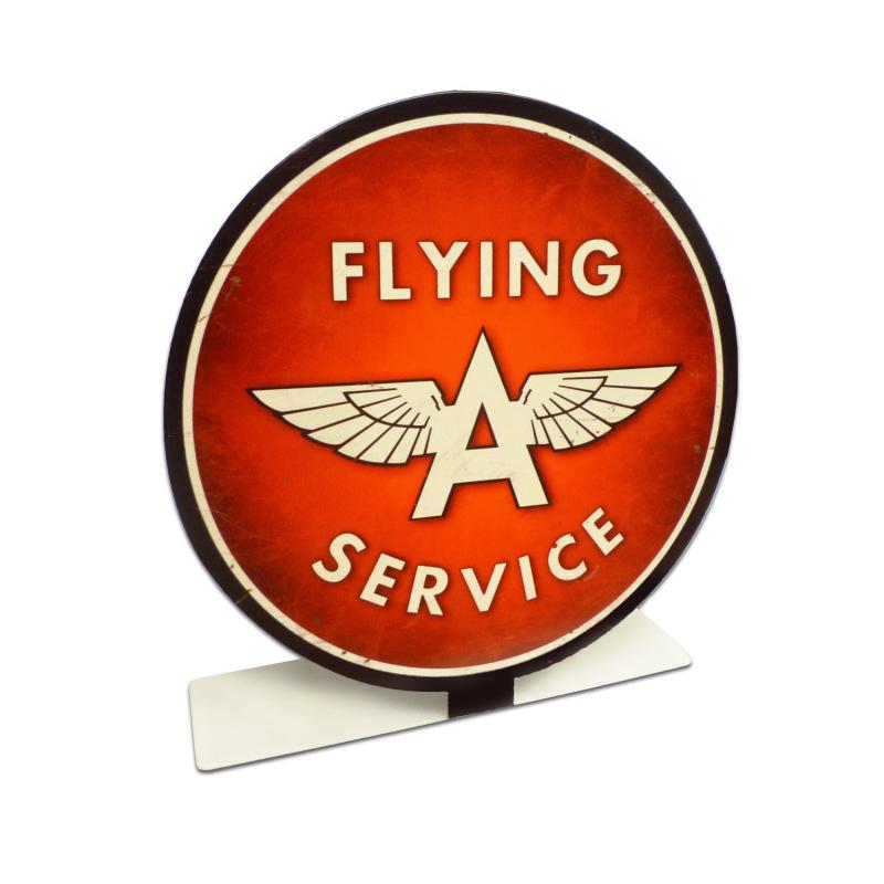 Flying A Service Topper Vintage Sign