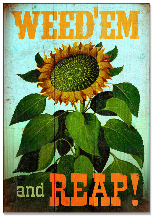 Weed-Em Reep Vintage Sign