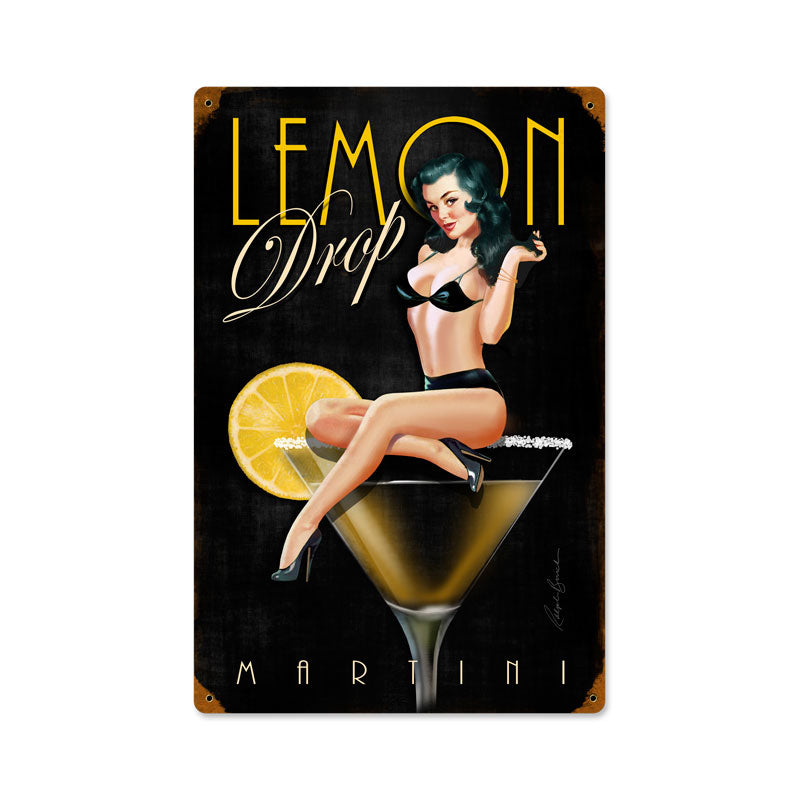 Lemon Drop Vintage Sign