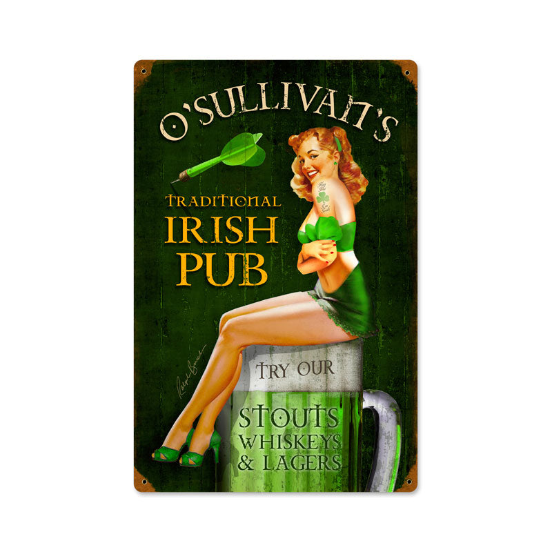 Irish Pub Vintage Sign