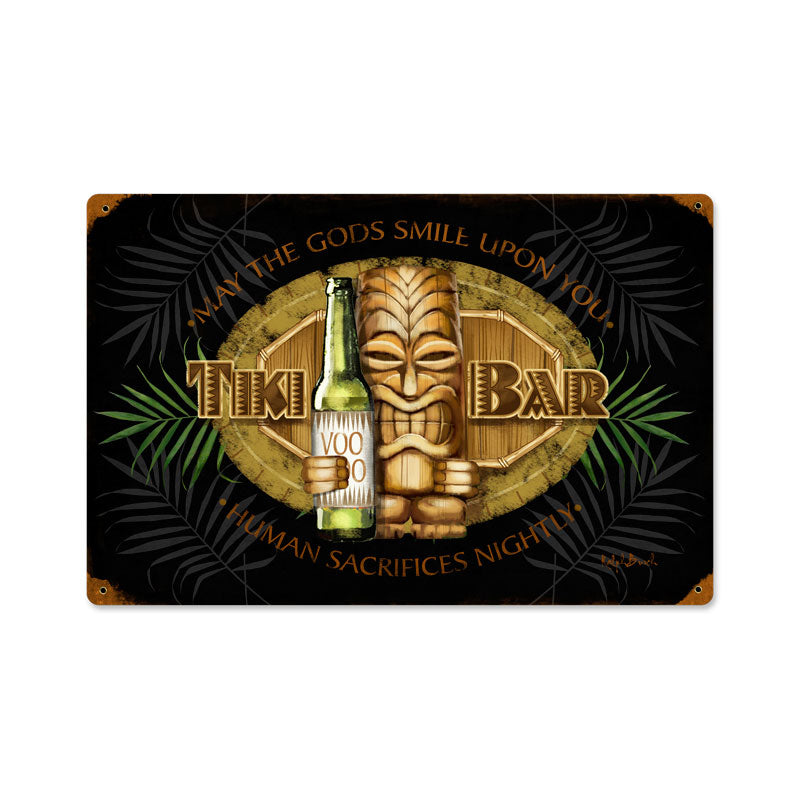 Tiki Bar Vintage Sign