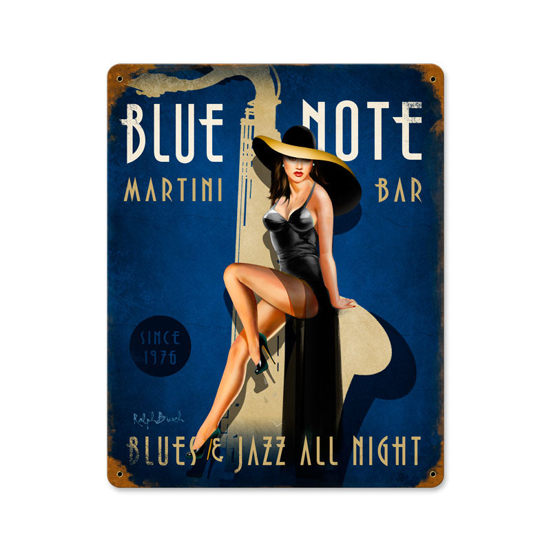 Blue Note Jazz Club Vintage Sign