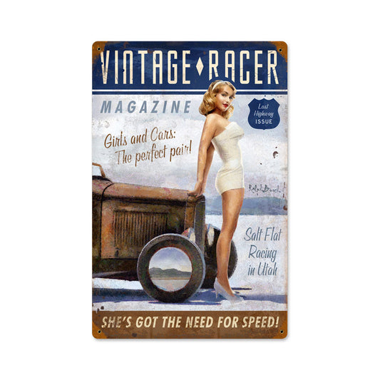 Vintage Racer Vintage Sign