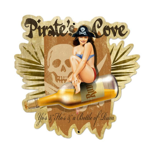 Pirates Cove Vintage Sign