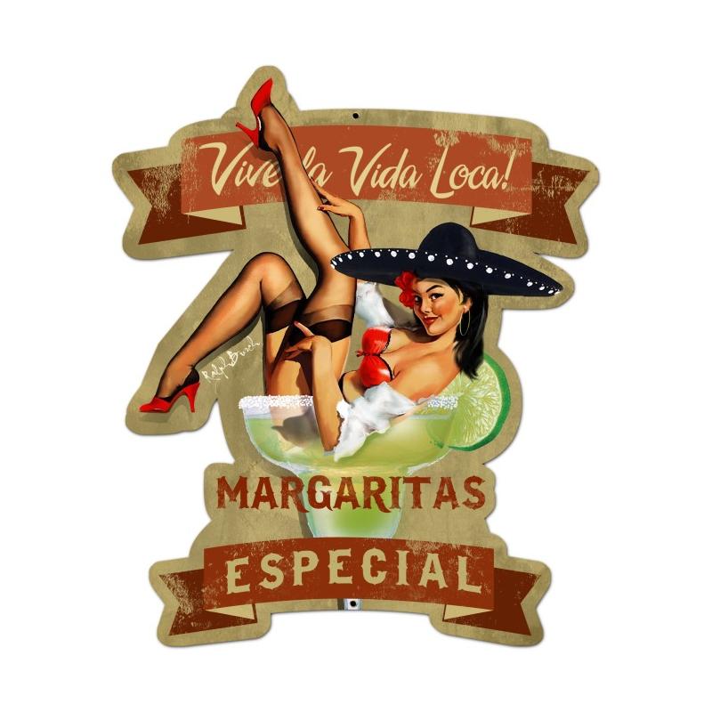 Margarita Especial Vintage Sign