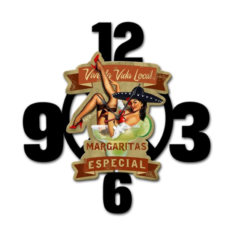 Margaritas Especial Layered Clock