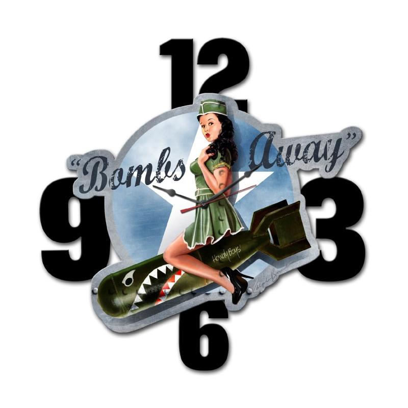 Bombs Away Vintage Sign