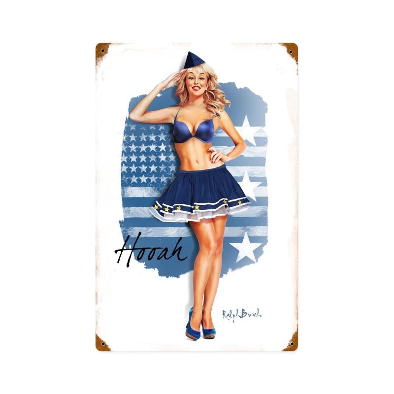 Air Force Girl Vintage Sign