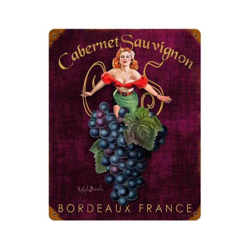 Cabernet Sauvignon Vintage Sign