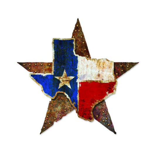 Texas Star Vintage Sign