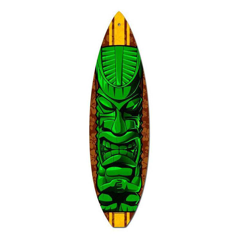 Green Tiki Vintage Sign