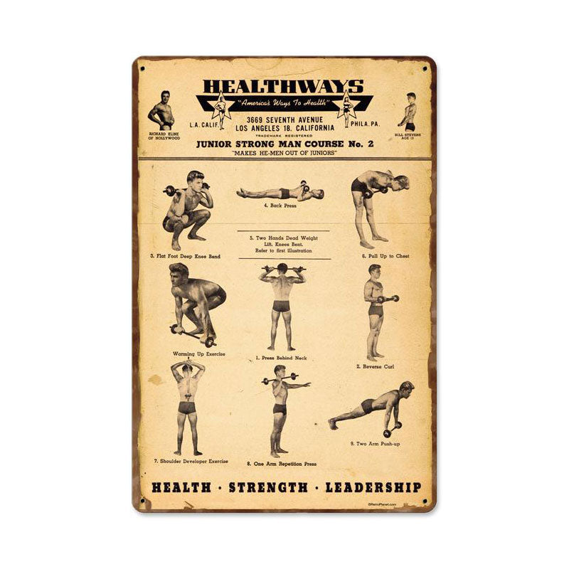 Healthways Vintage Sign