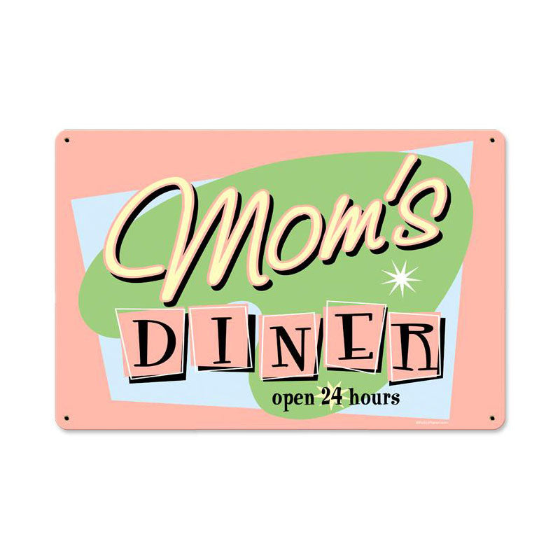 Moms Diner Vintage Sign