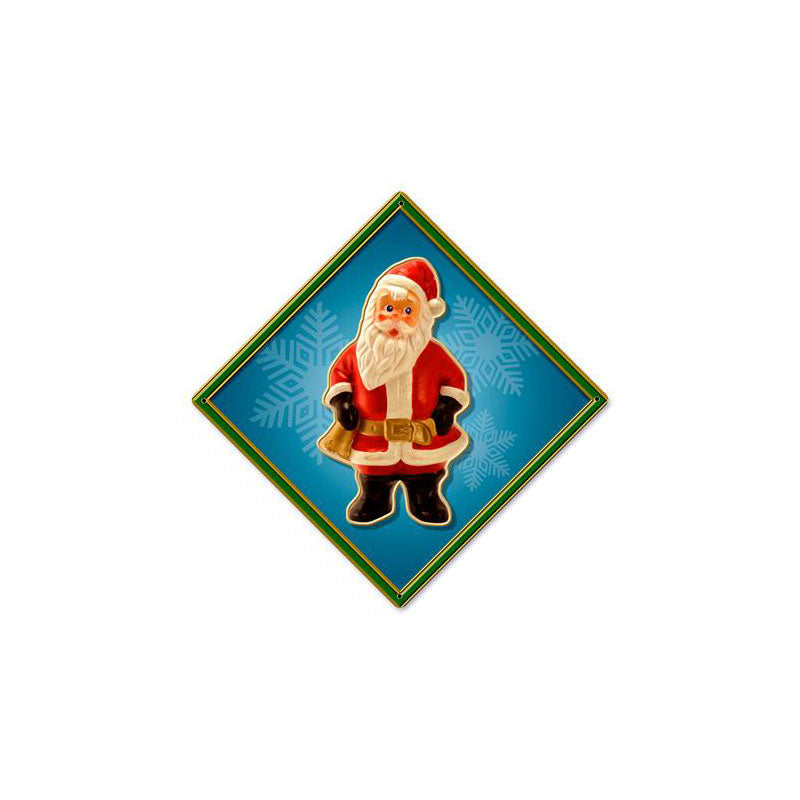 Santa Bell Vintage Sign