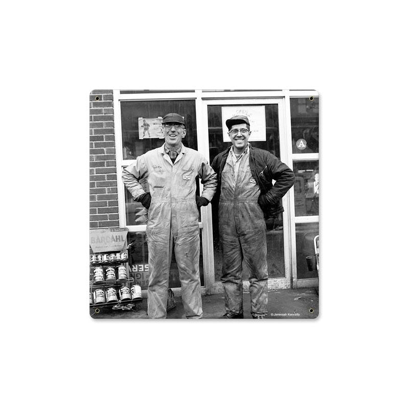 Photo Coveralls Vintage Sign