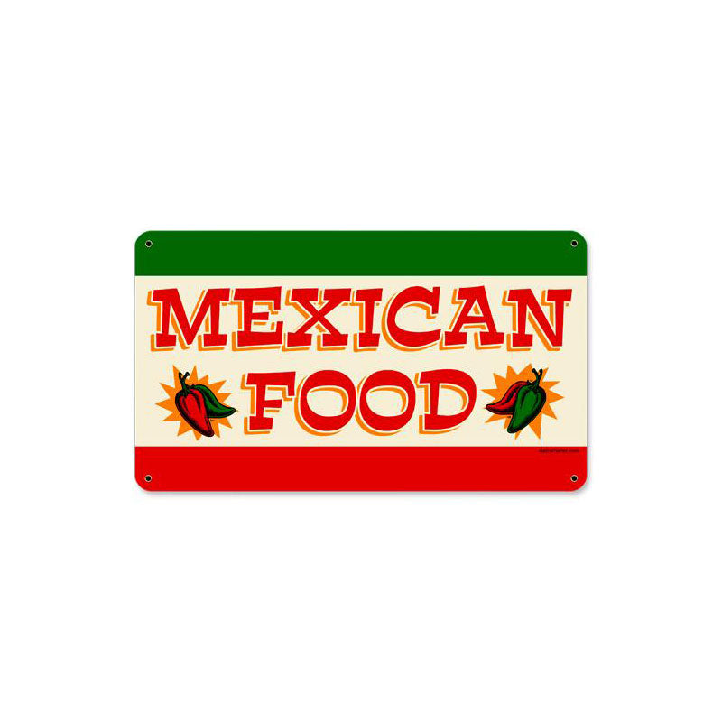 Mexican Food Vintage Sign