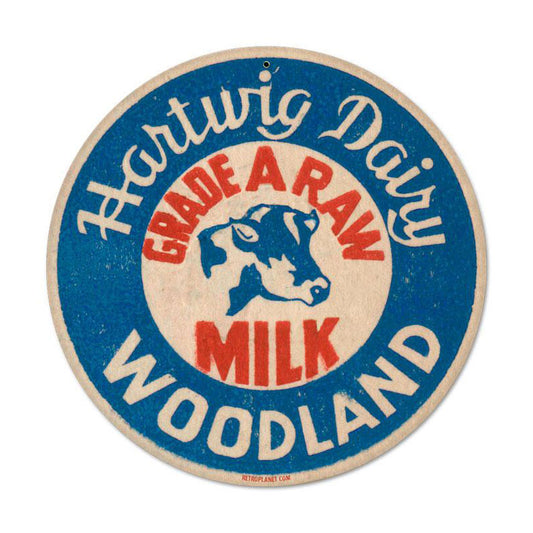 Grade A Milk Vintage Sign