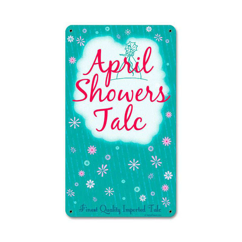 April Showers Vintage Sign