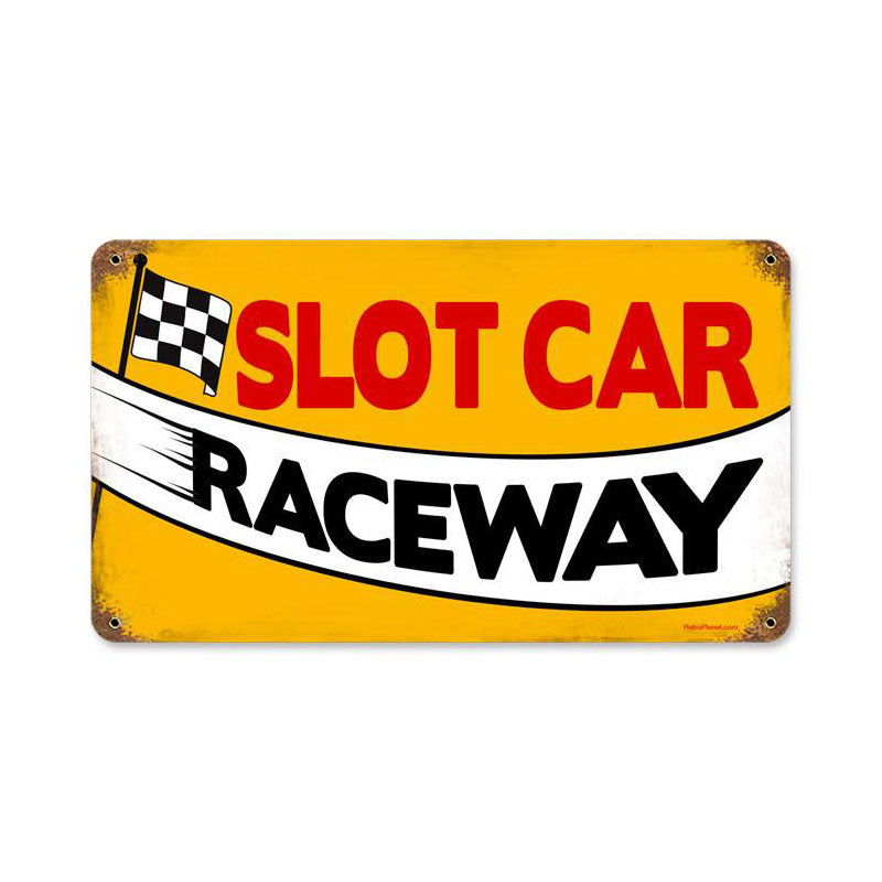 Slot Car Vintage Sign