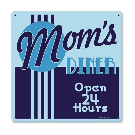 Mom'S Diner Vintage Sign